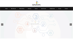Desktop Screenshot of davinta.com